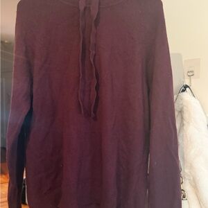 Splendid Purple Turtleneck Sweater Soft Knit